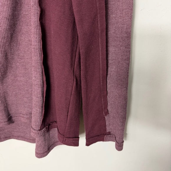 Sundance Waffle Knit Henley Thermal Tunic Long Sleeve Size Large 841 - Picture 6 of 12